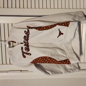 Girls Texas Longhorns Hooded Jacket